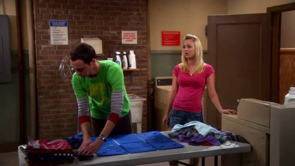 piega magliette big bang theory